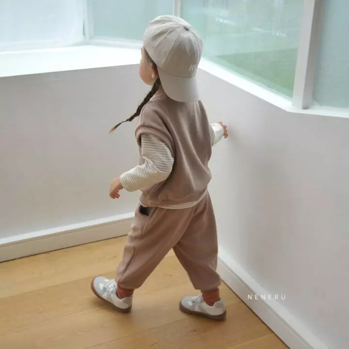 Neneru - Korean Children Fashion - #childofig - Kid Best Top Bottom Set - 5