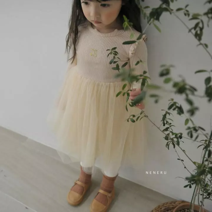 Neneru - Korean Children Fashion - #childrensboutique - Cherry Sha One-piece - 7