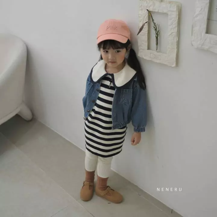 Neneru - Korean Children Fashion - #designkidswear - Kid Collar One-piece - 9