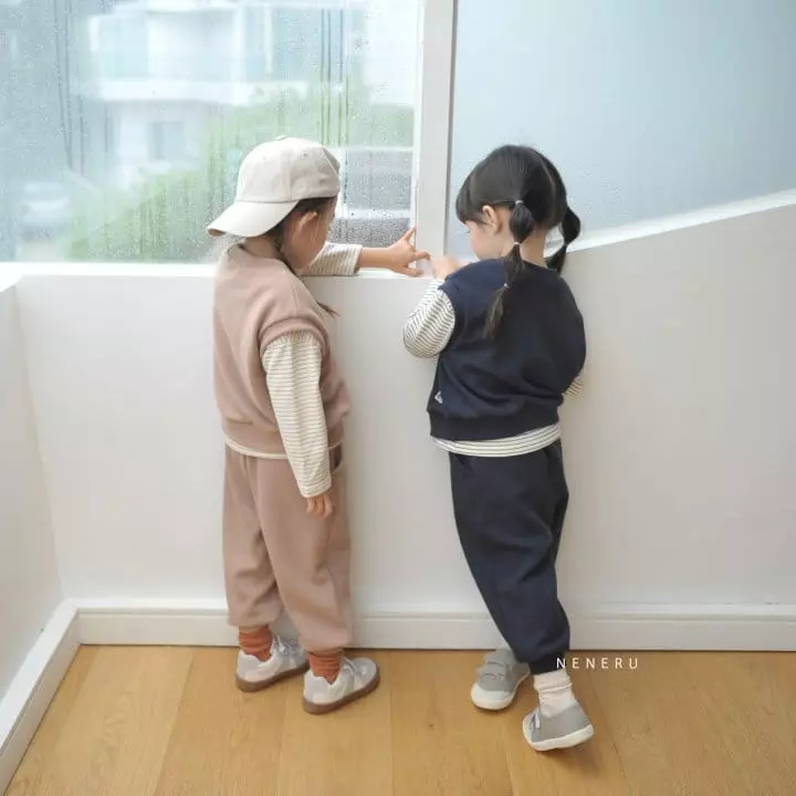 Neneru - Korean Children Fashion - #designkidswear - Kid Best Top Bottom Set - 7