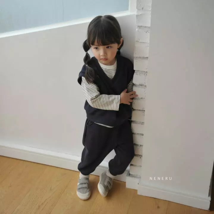 Neneru - Korean Children Fashion - #fashionkids - Kid Best Top Bottom Set - 9