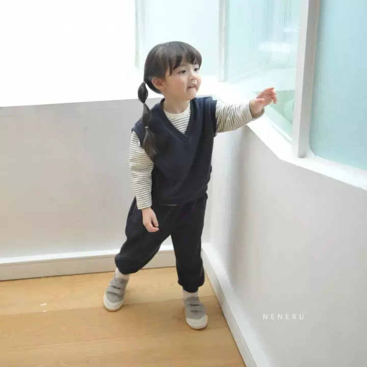 Neneru - Korean Children Fashion - #kidsstore - Kid Best Top Bottom Set - 11