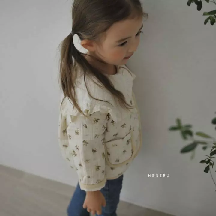 Neneru - Korean Children Fashion - #littlefashionista - Kid Floria Quiting Jacket - 9
