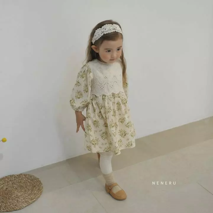 Neneru - Korean Children Fashion - #littlefashionista - Four Garden One-piece - 5