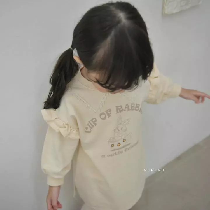 Neneru - Korean Children Fashion - #littlefashionista - Kid Cup Rabbit One-piece - 4