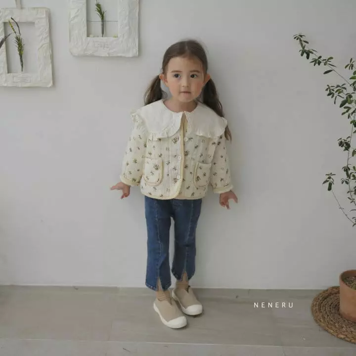 Neneru - Korean Children Fashion - #magicofchildhood - Kid Floria Quiting Jacket - 10