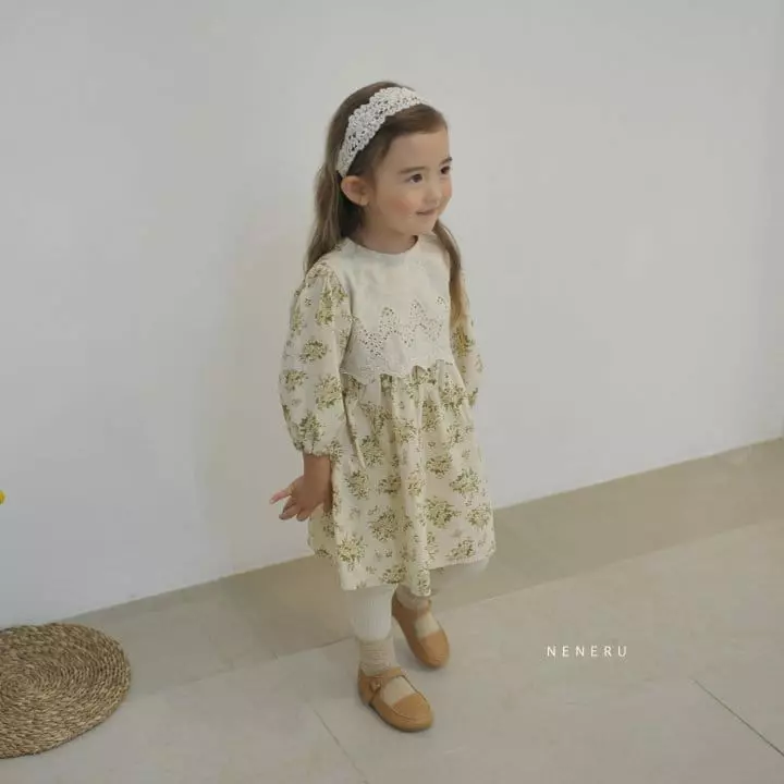 Neneru - Korean Children Fashion - #magicofchildhood - Four Garden One-piece - 6