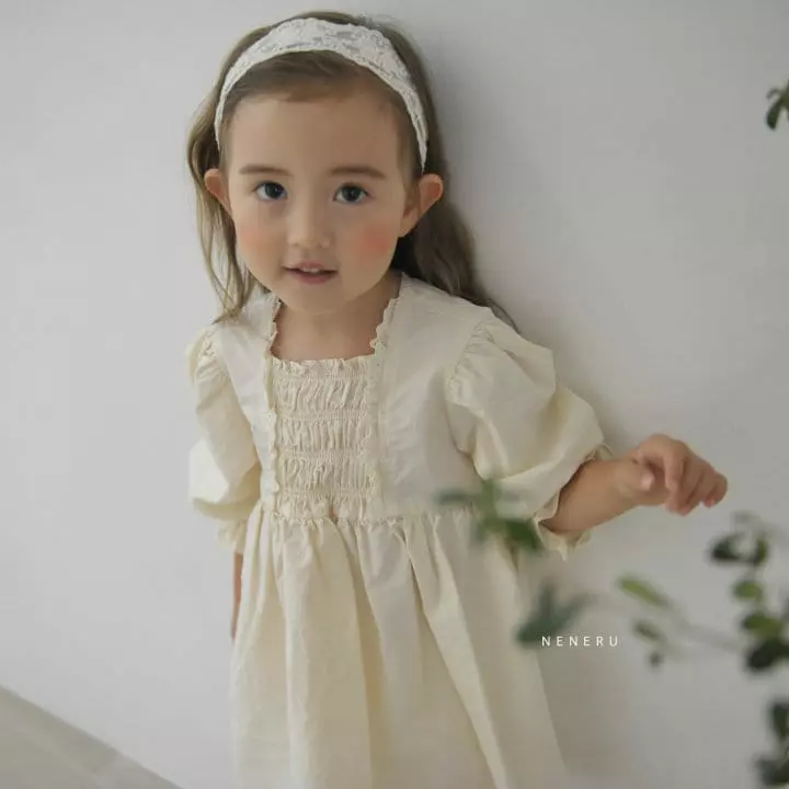 Neneru - Korean Children Fashion - #littlefashionista - Margaret One-piece - 4
