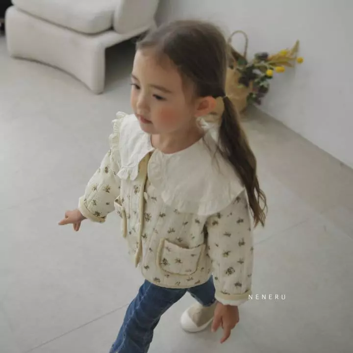 Neneru - Korean Children Fashion - #minifashionista - Kid Floria Quiting Jacket - 11