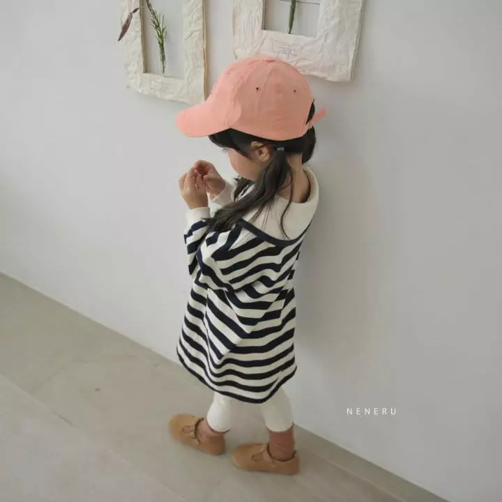 Neneru - Korean Children Fashion - #prettylittlegirls - Kid Collar One-piece - 5