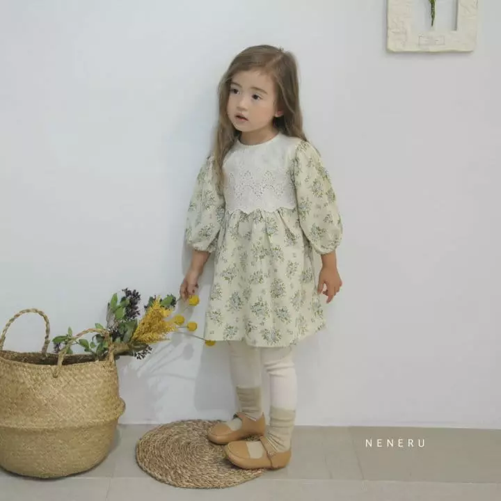 Neneru - Korean Children Fashion - #stylishchildhood - Four Garden One-piece - 11