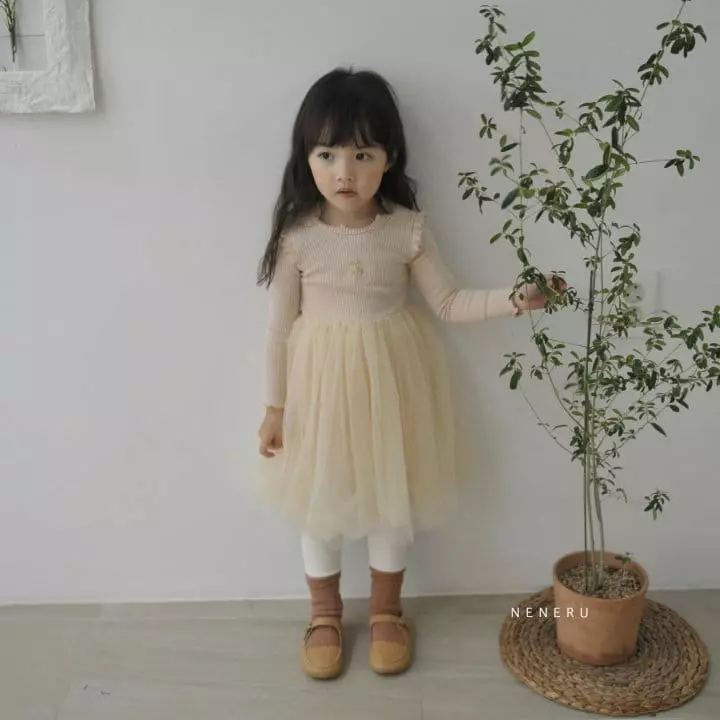 Neneru - Korean Children Fashion - #stylishchildhood - Cherry Sha One-piece - 5
