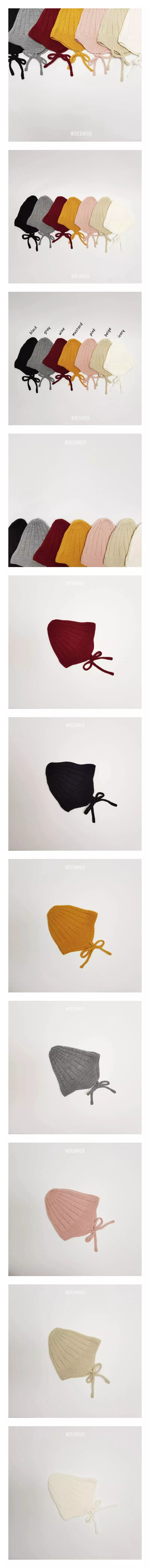 New World - Korean Children Fashion - #magicofchildhood - Acrylic Ear String Beanie