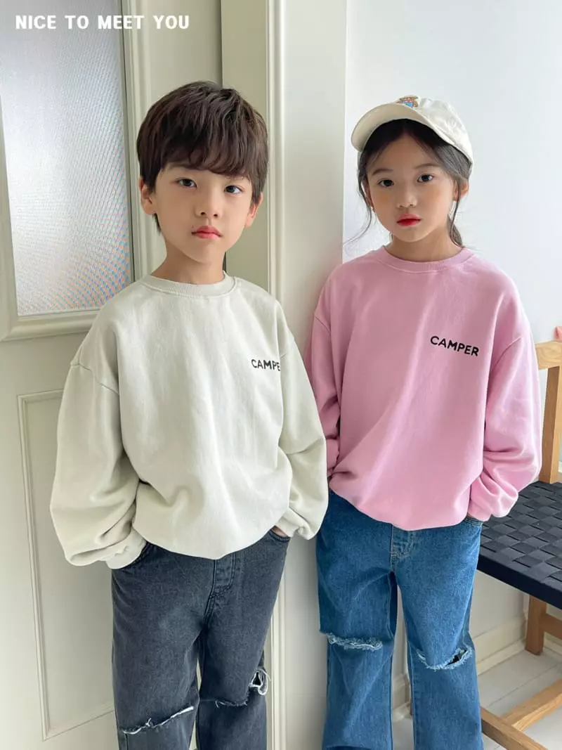 Nice To Meet You - Korean Children Fashion - #Kfashion4kids - Camper Sweatshirt - 3