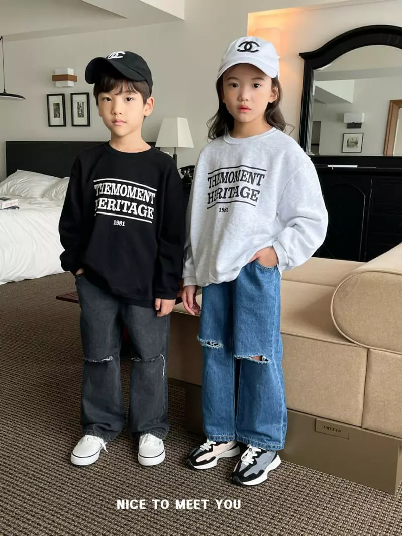 Nice To Meet You - Korean Children Fashion - #Kfashion4kids - Moment Sweatshirt - 6