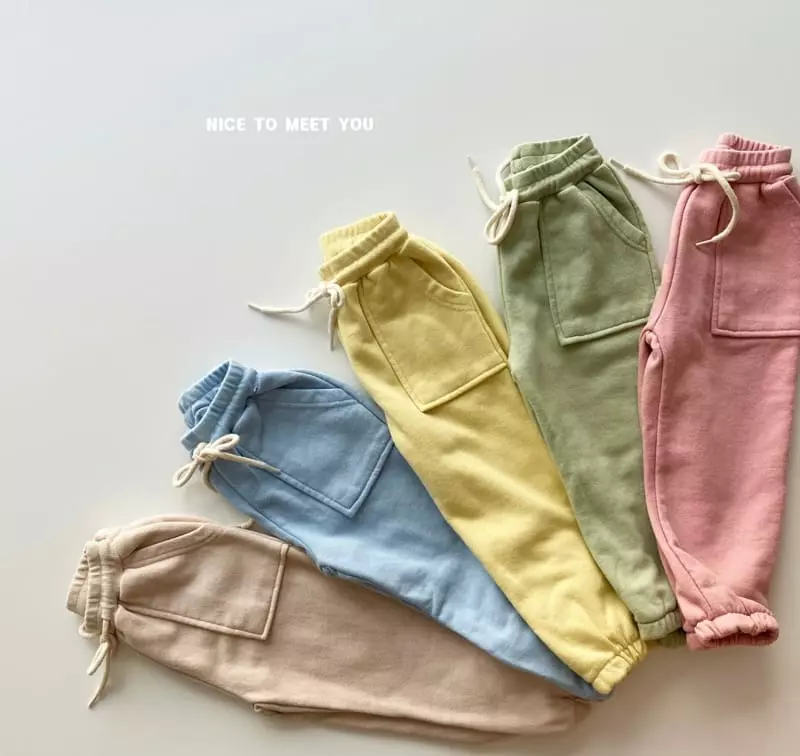 Nice To Meet You - Korean Children Fashion - #childofig - Color Pants - 12