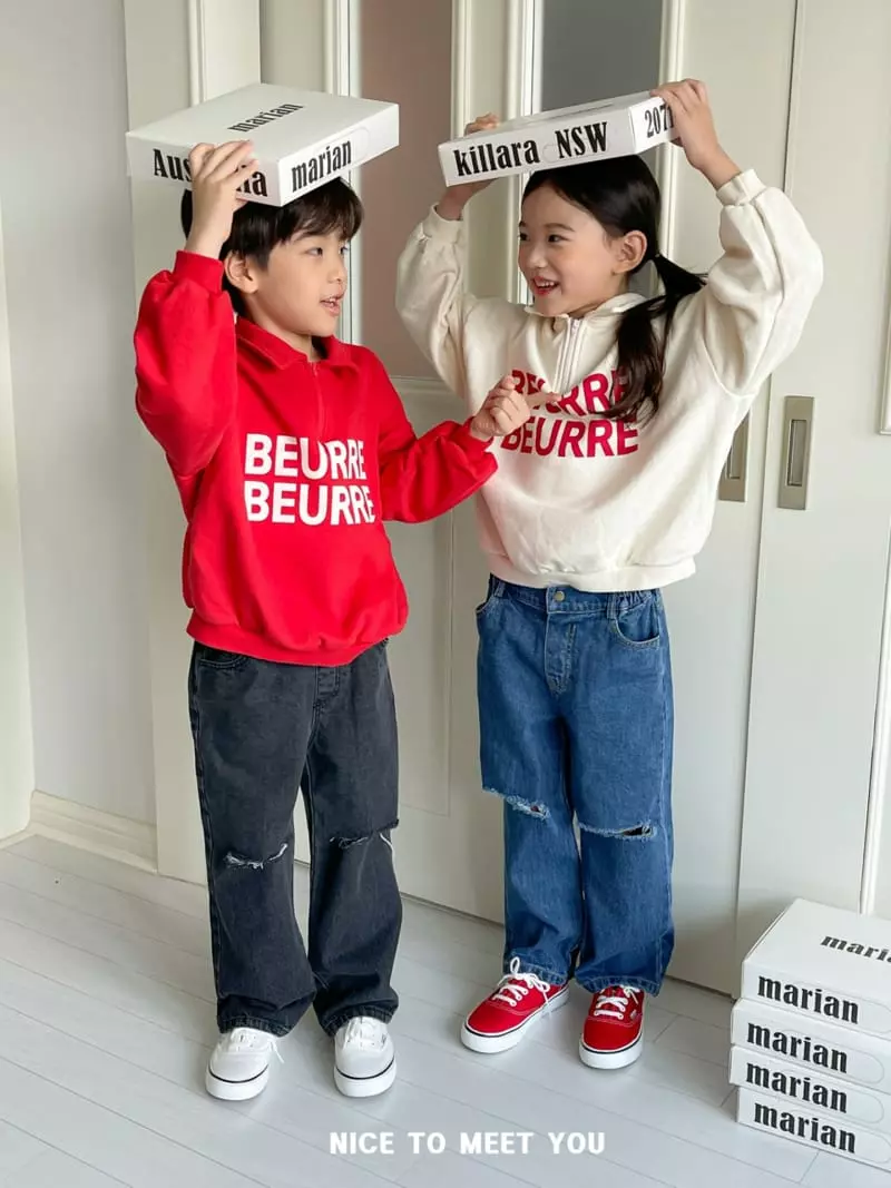 Nice To Meet You - Korean Children Fashion - #childofig - Nice Jeans - 5
