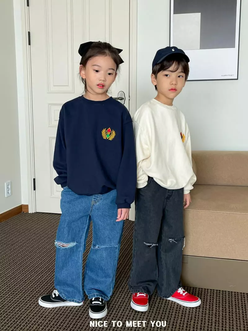 Nice To Meet You - Korean Children Fashion - #childrensboutique - A Laurel Tree Sweatshirt - 8
