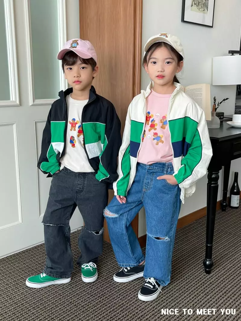 Nice To Meet You - Korean Children Fashion - #childrensboutique - Sporty Jumper - 3
