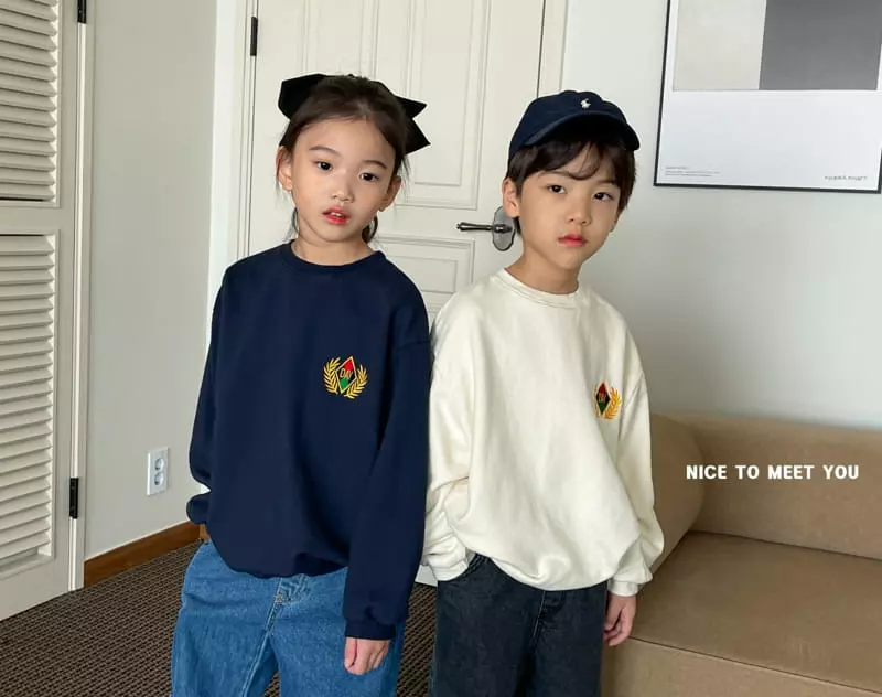 Nice To Meet You - Korean Children Fashion - #designkidswear - A Laurel Tree Sweatshirt - 9