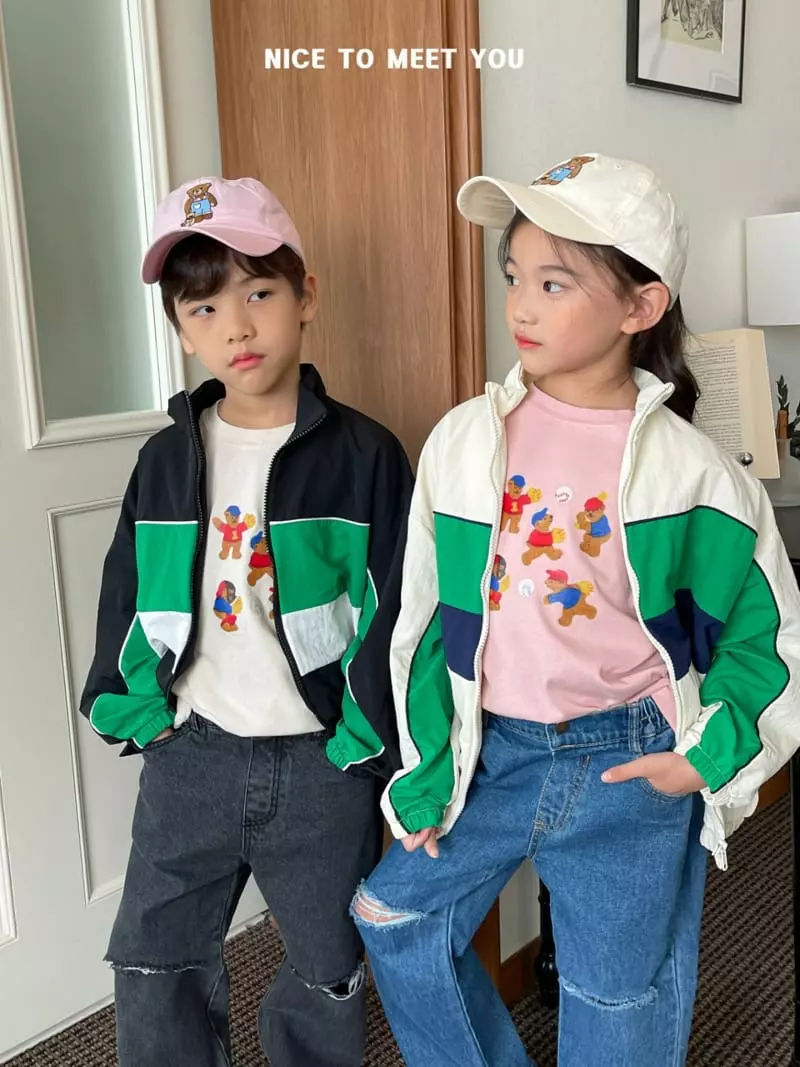 Nice To Meet You - Korean Children Fashion - #childrensboutique - Sporty Jumper - 4