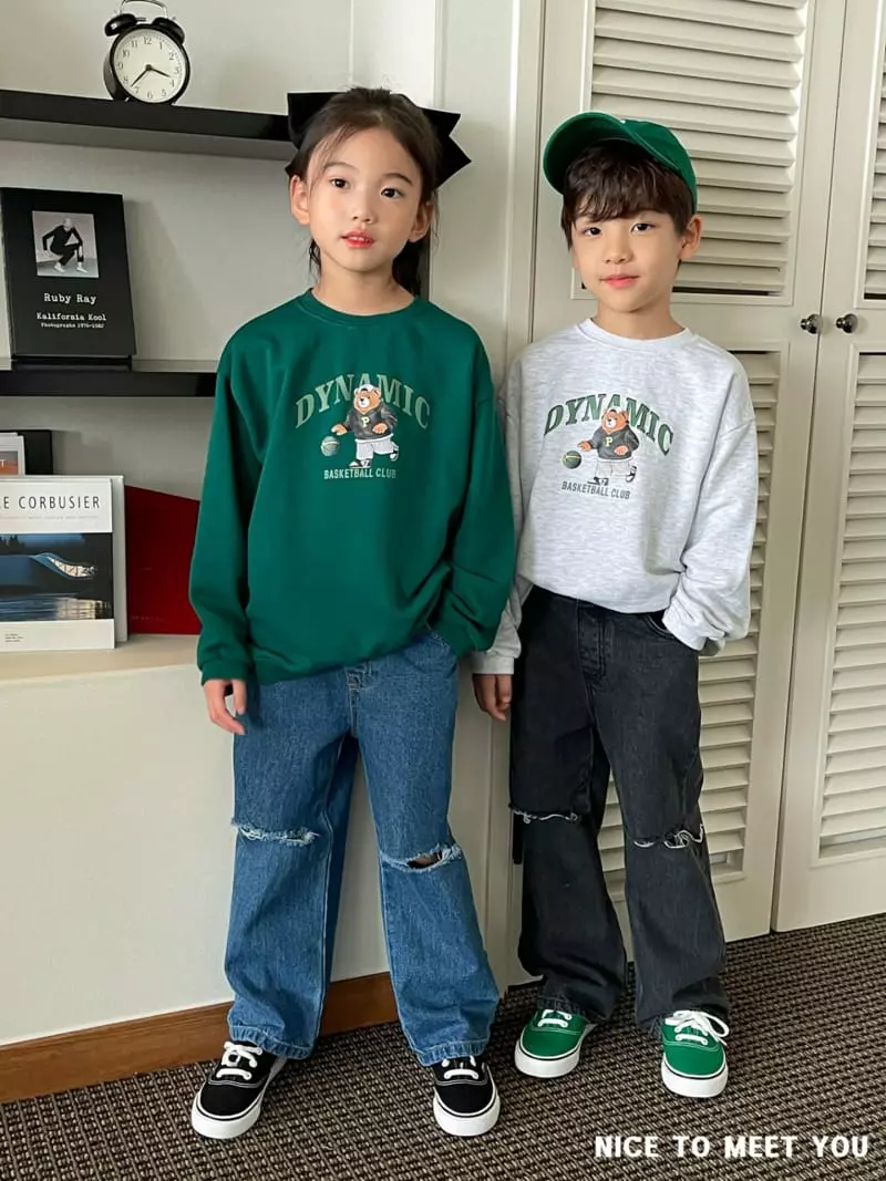 Nice To Meet You - Korean Children Fashion - #designkidswear - Danamic Sweatshirt - 8