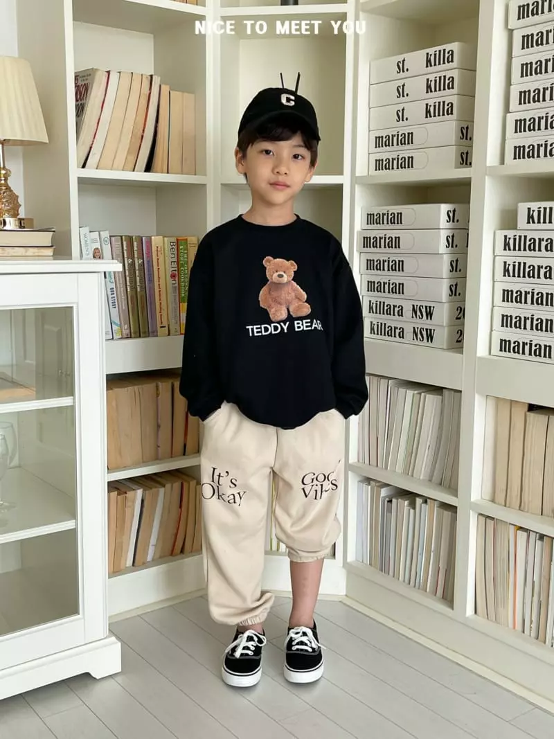 Nice To Meet You - Korean Children Fashion - #designkidswear - OK Pants - 6