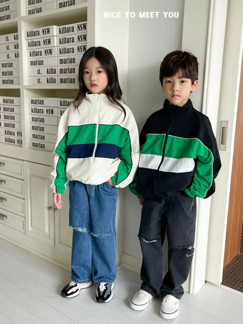 Nice To Meet You - Korean Children Fashion - #fashionkids - Sporty Jumper - 6