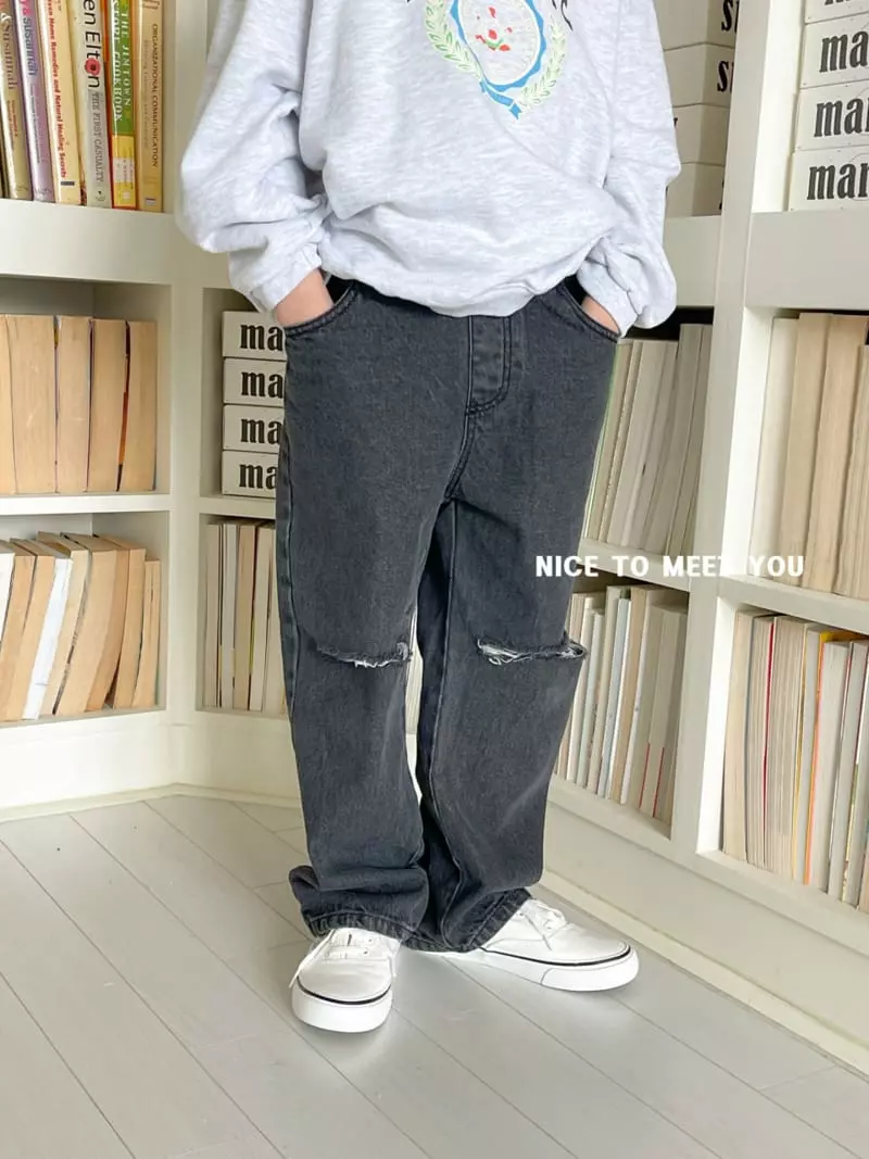Nice To Meet You - Korean Children Fashion - #fashionkids - Nice Jeans - 9
