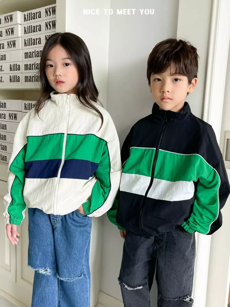 Nice To Meet You - Korean Children Fashion - #kidsshorts - Sporty Jumper - 7