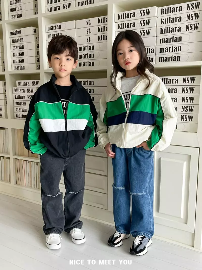 Nice To Meet You - Korean Children Fashion - #kidsstore - Sporty Jumper - 8