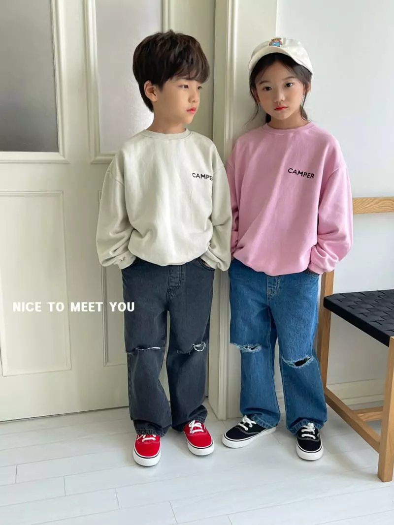 Nice To Meet You - Korean Children Fashion - #kidsstore - Nice Jeans - 11