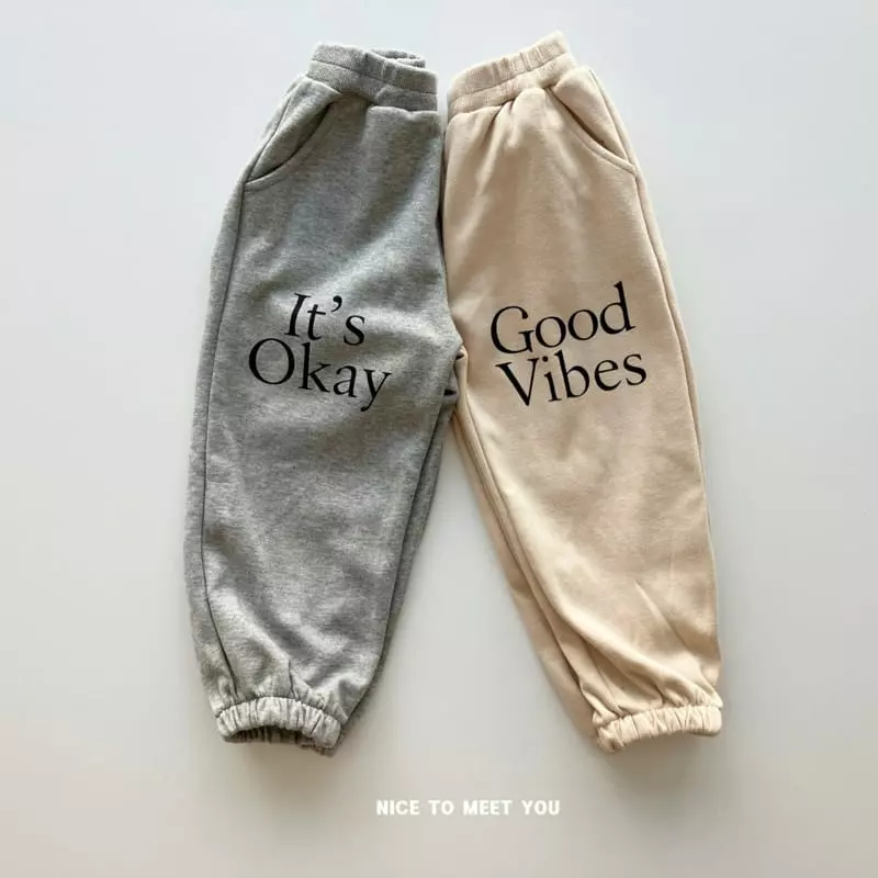 Nice To Meet You - Korean Children Fashion - #kidsstore - OK Pants - 10