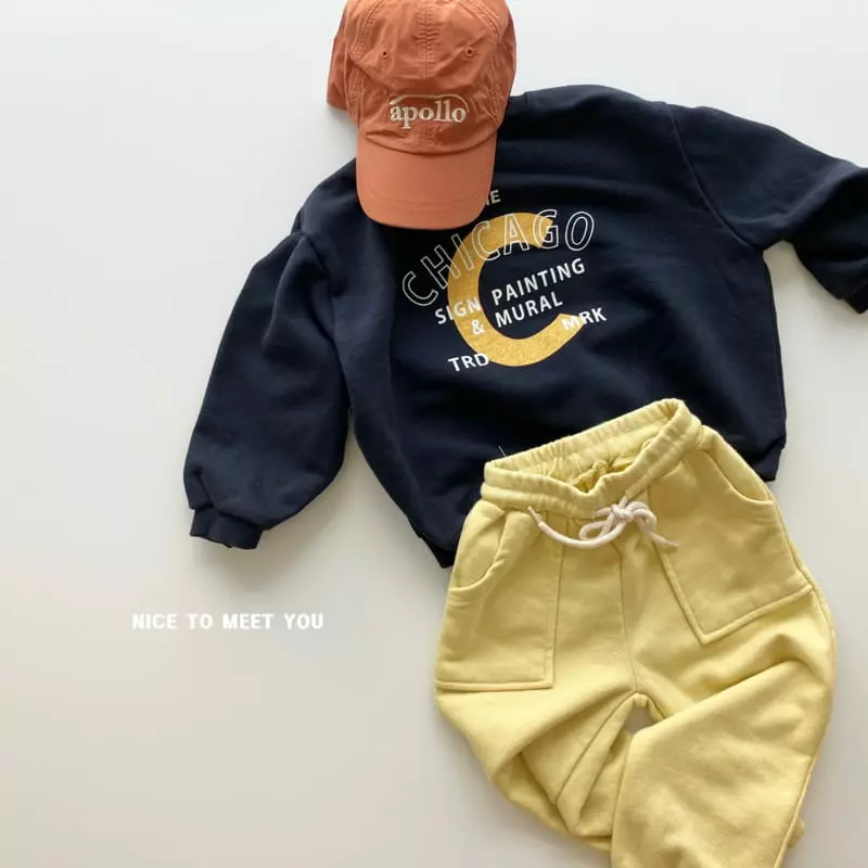 Nice To Meet You - Korean Children Fashion - #kidzfashiontrend - Color Pants - 3