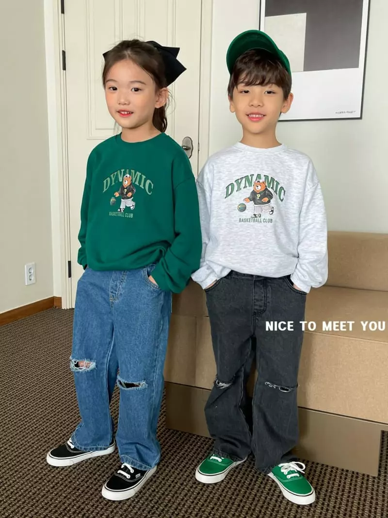 Nice To Meet You - Korean Children Fashion - #kidzfashiontrend - Nice Jeans - 12