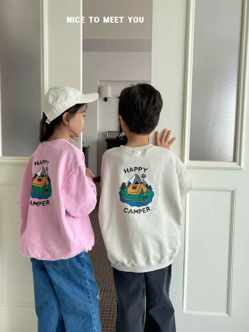 Nice To Meet You - Korean Children Fashion - #Kfashion4kids - Camper Sweatshirt - 4