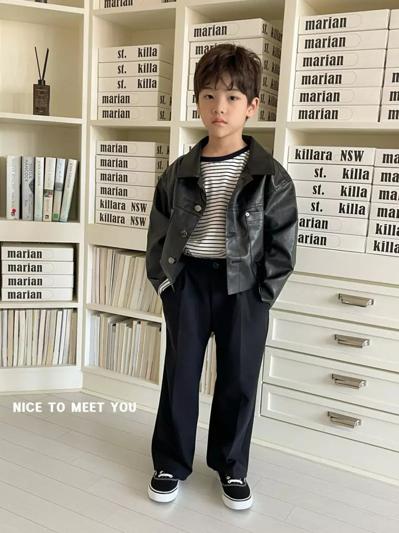 Nice To Meet You - Korean Children Fashion - #littlefashionista - Span Robin Pants - 10