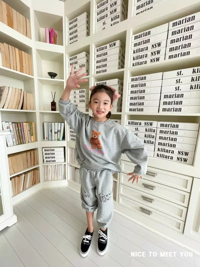 Nice To Meet You - Korean Children Fashion - #magicofchildhood - Teddy Bear Swetshirt - 8