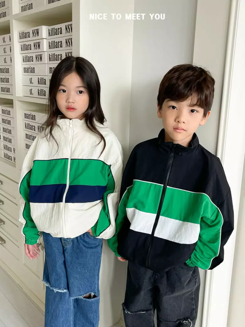 Nice To Meet You - Korean Children Fashion - #magicofchildhood - Sporty Jumper - 12