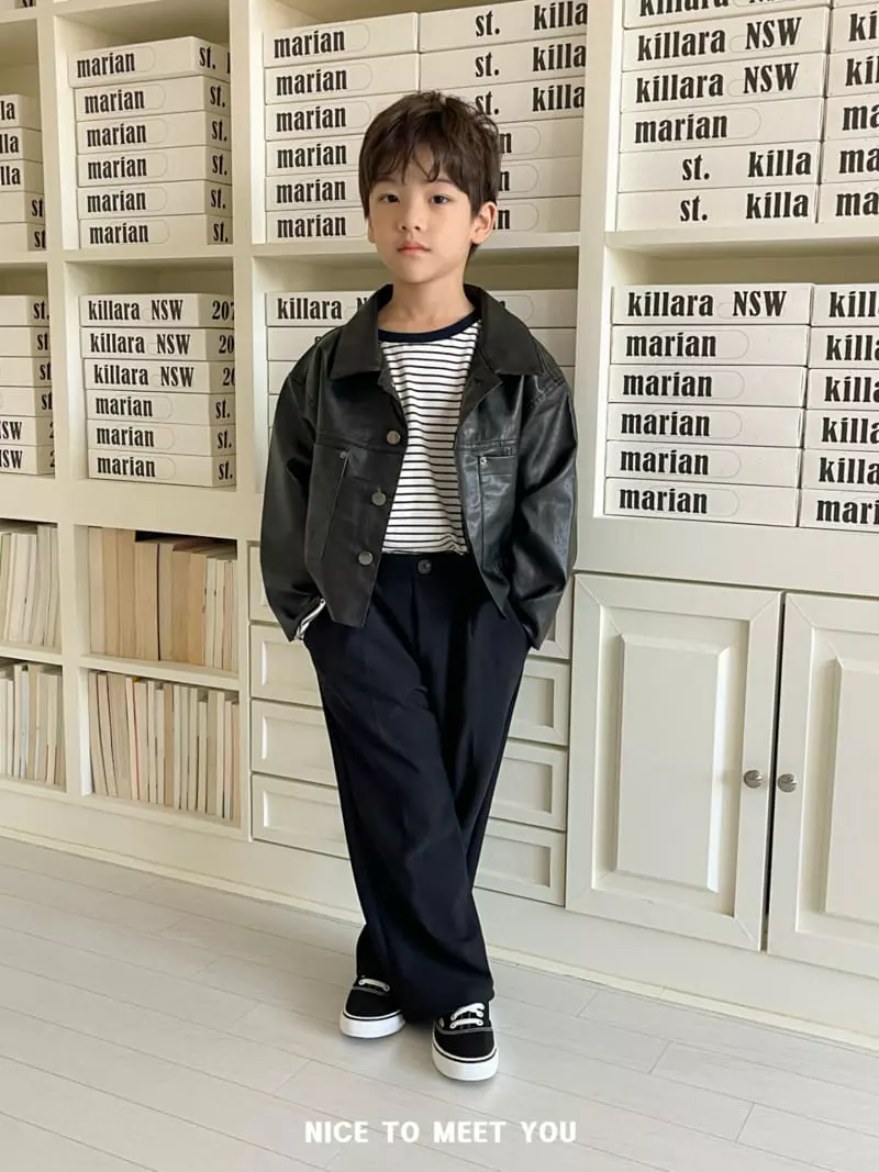 Nice To Meet You - Korean Children Fashion - #magicofchildhood - Span Robin Pants - 11