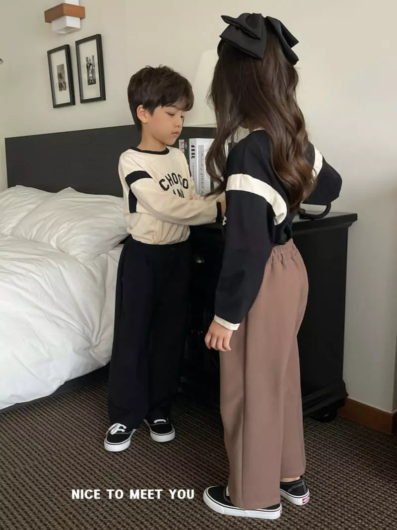 Nice To Meet You - Korean Children Fashion - #minifashionista - Choco Latte Tee - 5