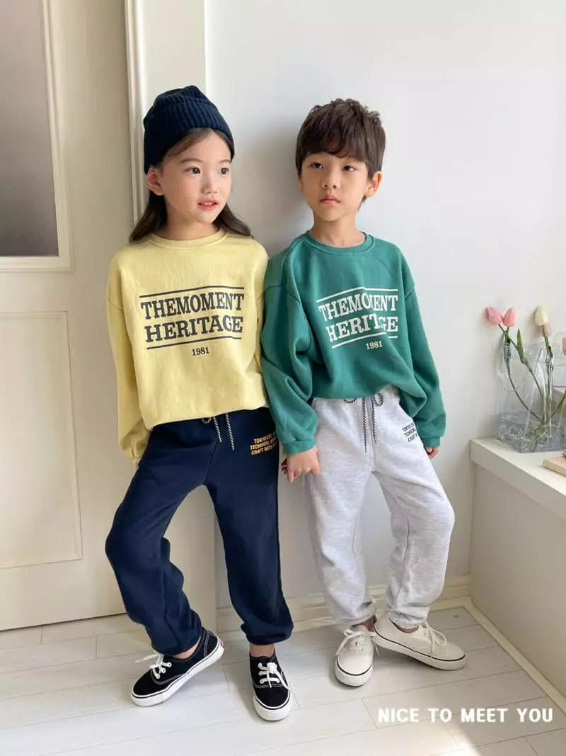 Nice To Meet You - Korean Children Fashion - #minifashionista - Moment Sweatshirt - 9