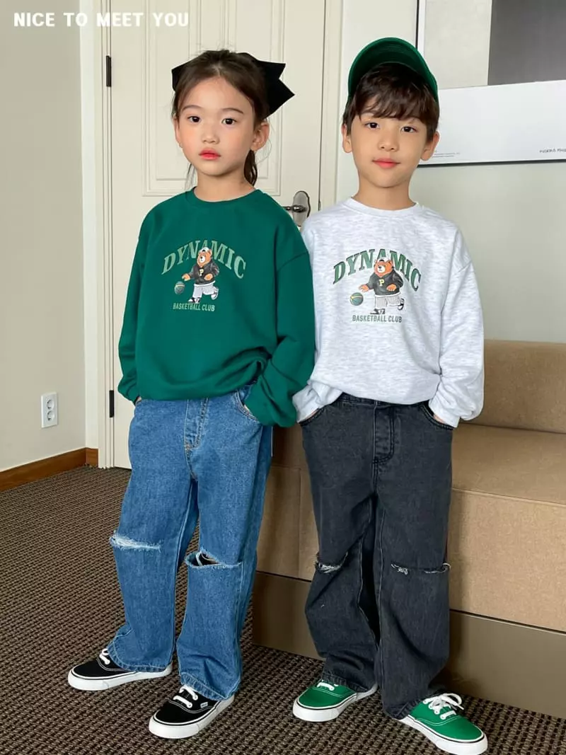 Nice To Meet You - Korean Children Fashion - #minifashionista - Danamic Sweatshirt - 3