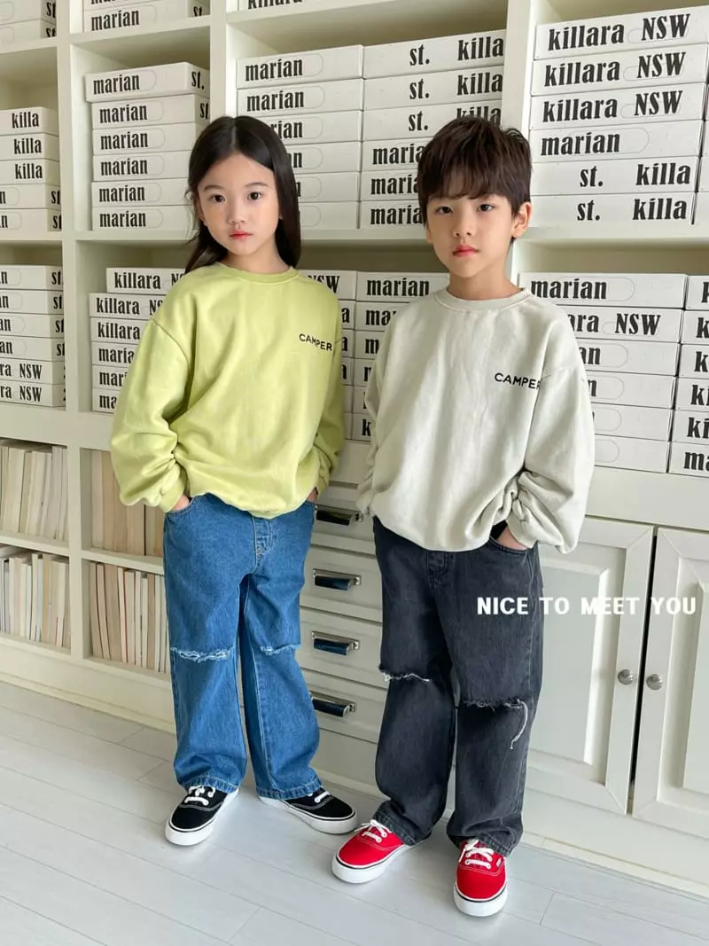 Nice To Meet You - Korean Children Fashion - #minifashionista - Nice Jeans - 2