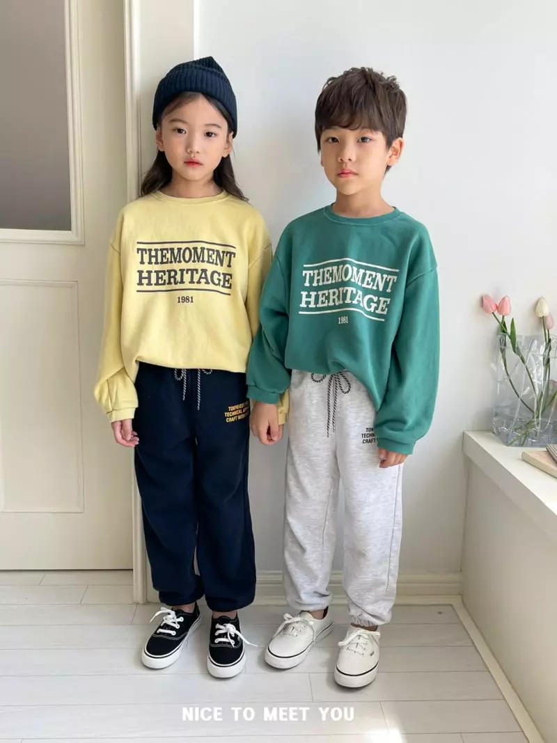 Nice To Meet You - Korean Children Fashion - #prettylittlegirls - Moment Sweatshirt - 10