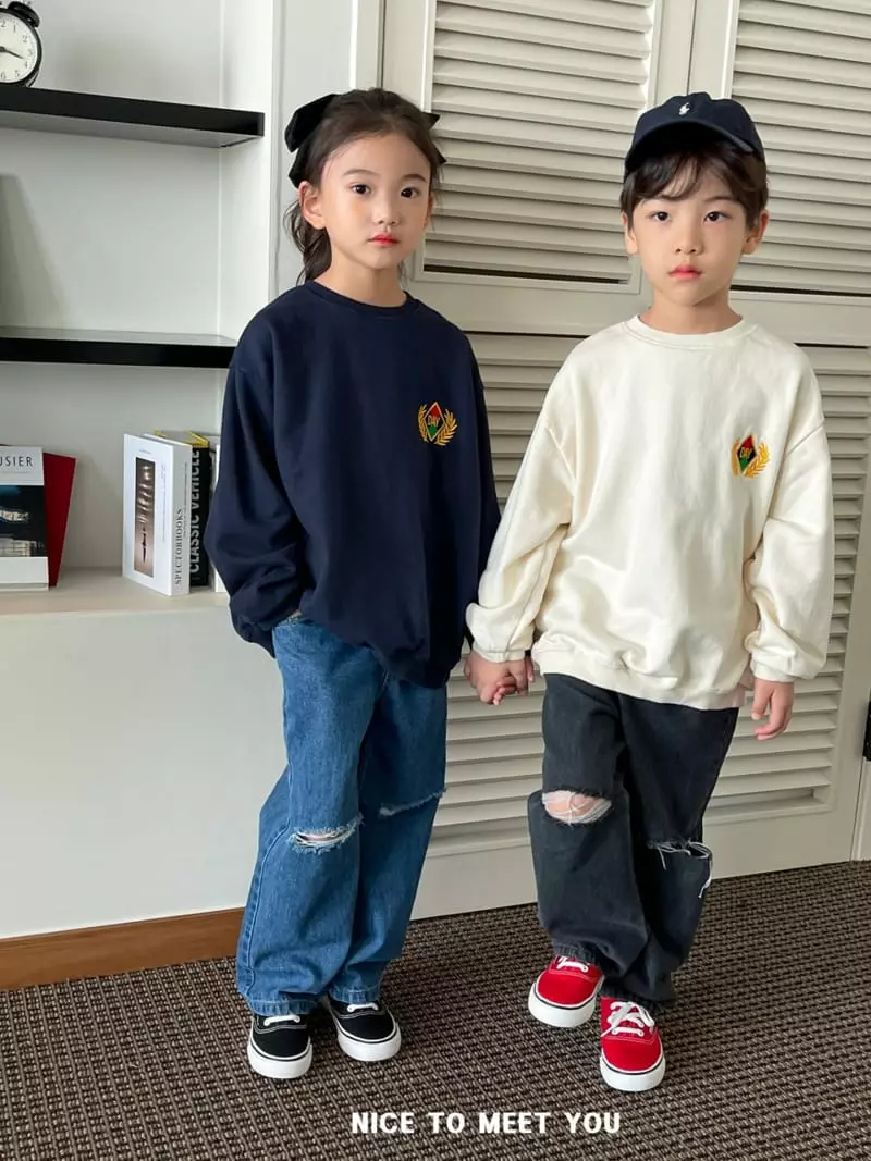 Nice To Meet You - Korean Children Fashion - #prettylittlegirls - A Laurel Tree Sweatshirt - 4