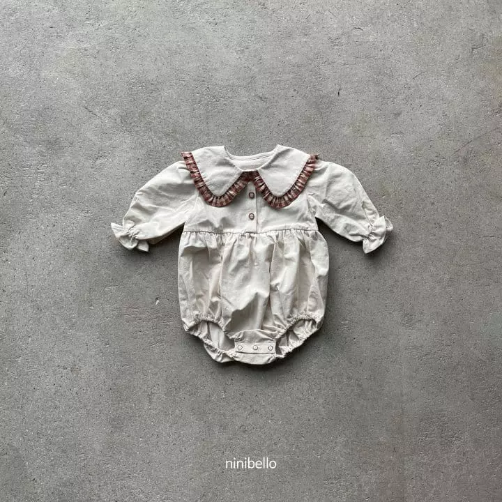 Ninibello - Korean Baby Fashion - #babyboutique - Frill Bodysuit