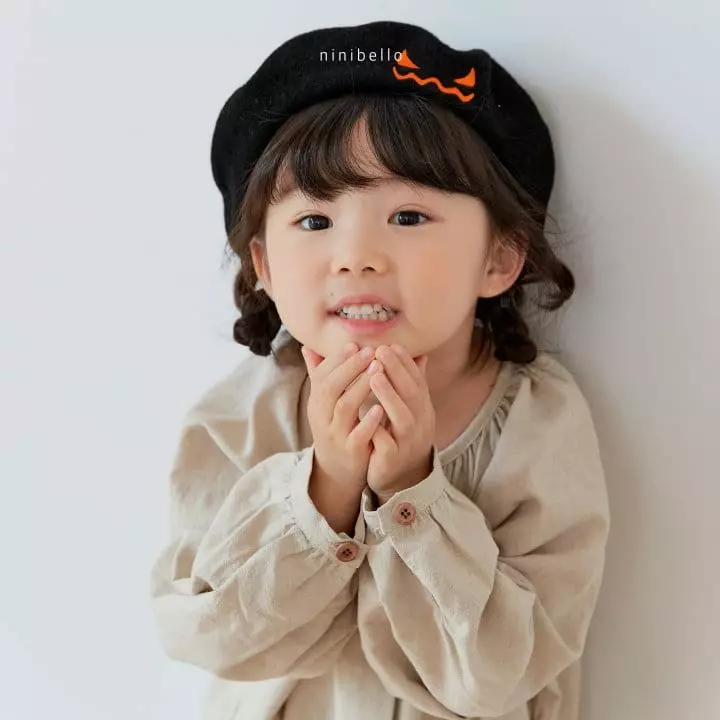 Ninibello - Korean Baby Fashion - #babyclothing - Halloween Beret Hat - 6