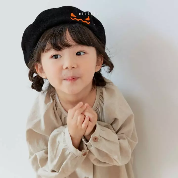 Ninibello - Korean Baby Fashion - #babyfashion - Halloween Beret Hat - 7