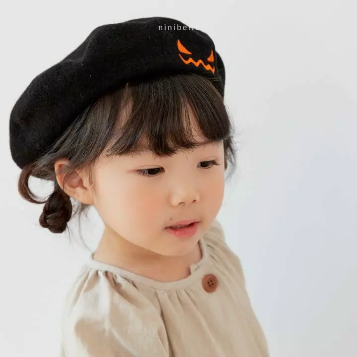 Ninibello - Korean Baby Fashion - #babyfever - Halloween Beret Hat - 8